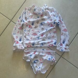 Janie and Jack two-piece swimsuit - 2T - EUC